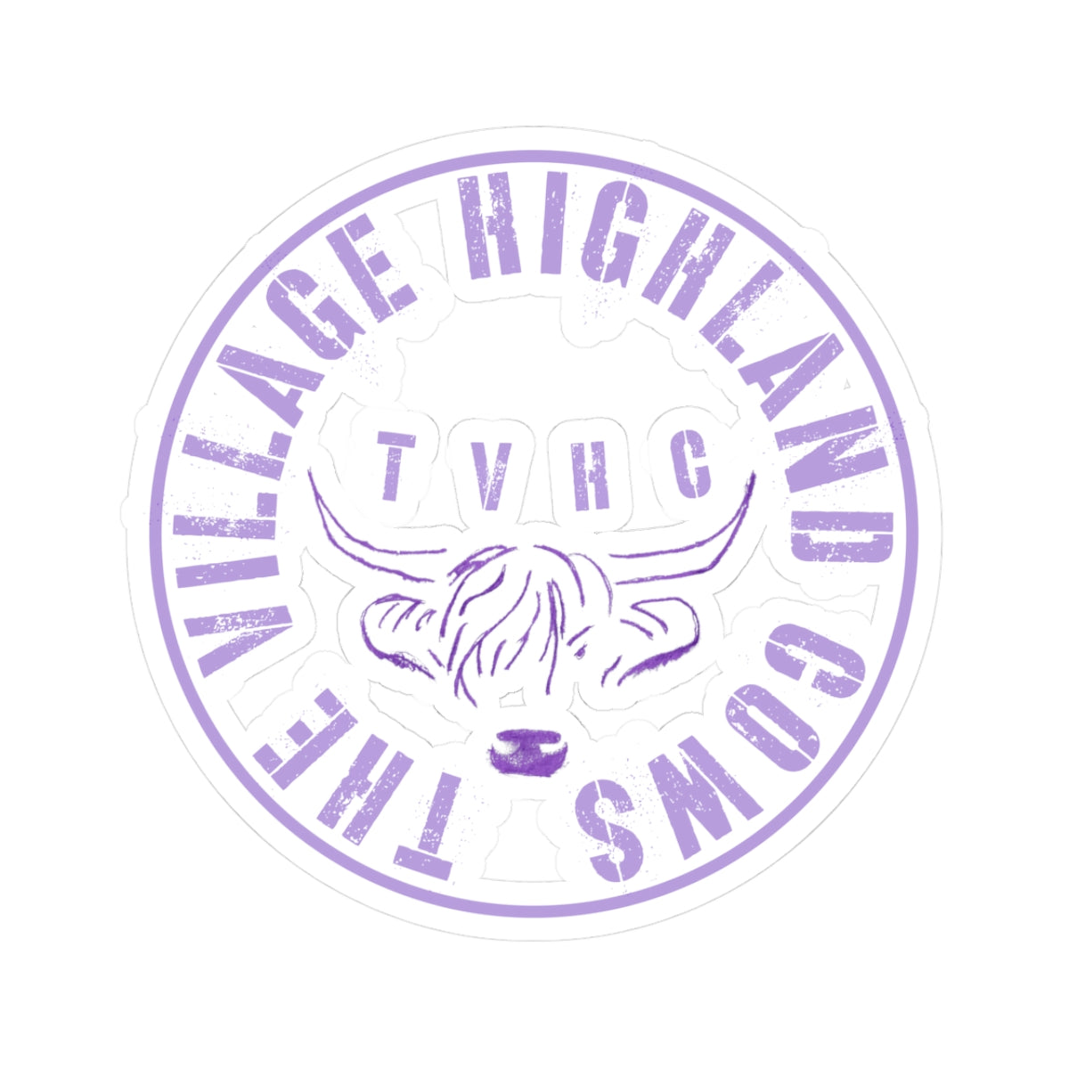TheVillageHighlandCows Sticker