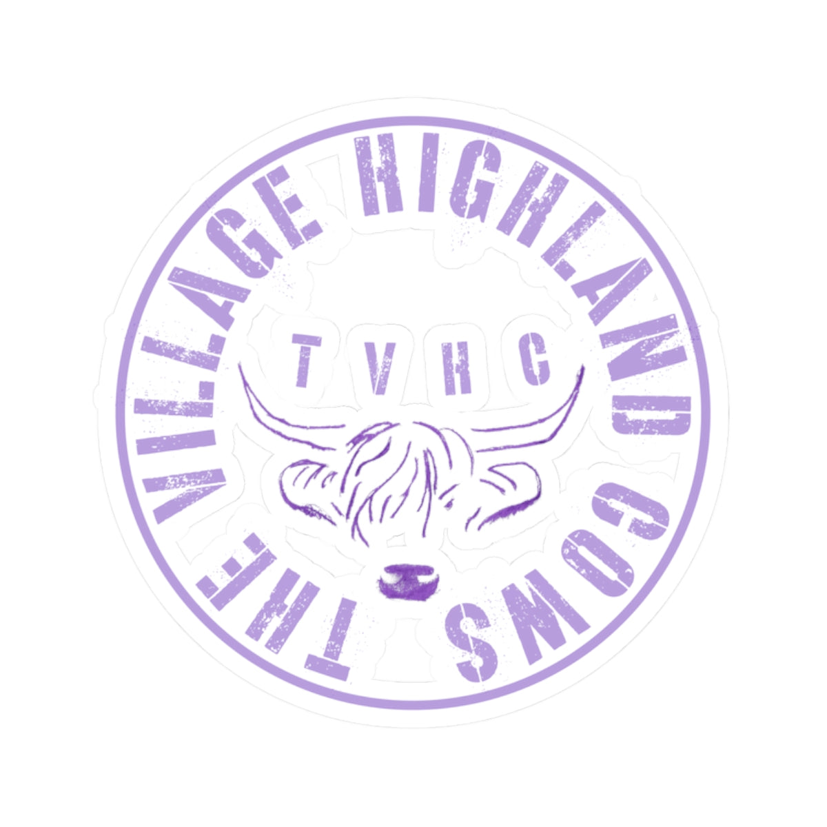 TheVillageHighlandCows Sticker