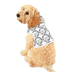 TheVillageHighlandCows Hunde-Kapuzenpullover (schwarzes Logo)